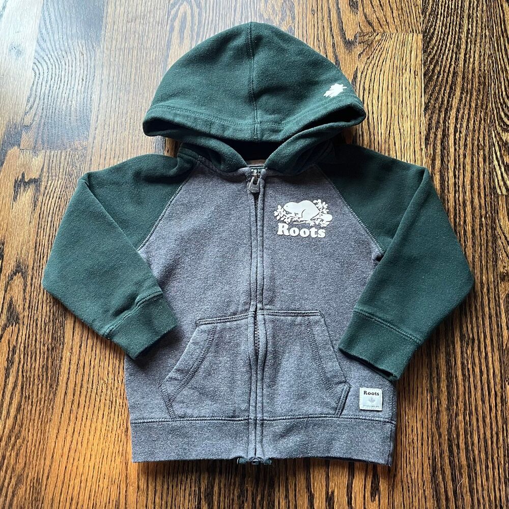 Roots Organic Original Full Zip Hoodie (3T)